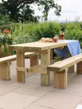 Cholloo Table and Bench Set