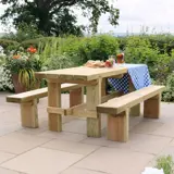 Cholloo Table and Bench Set