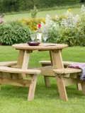 Corrin Round Picnic Table