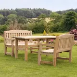 Fenella Table & Bench Set