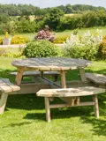 Maughold Round Picnic Table